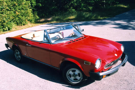 MI Fiat 124 Spider for sale